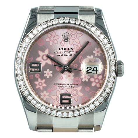 rolex datejust 36mm floral dial|vintage Rolex Datejust 36mm.